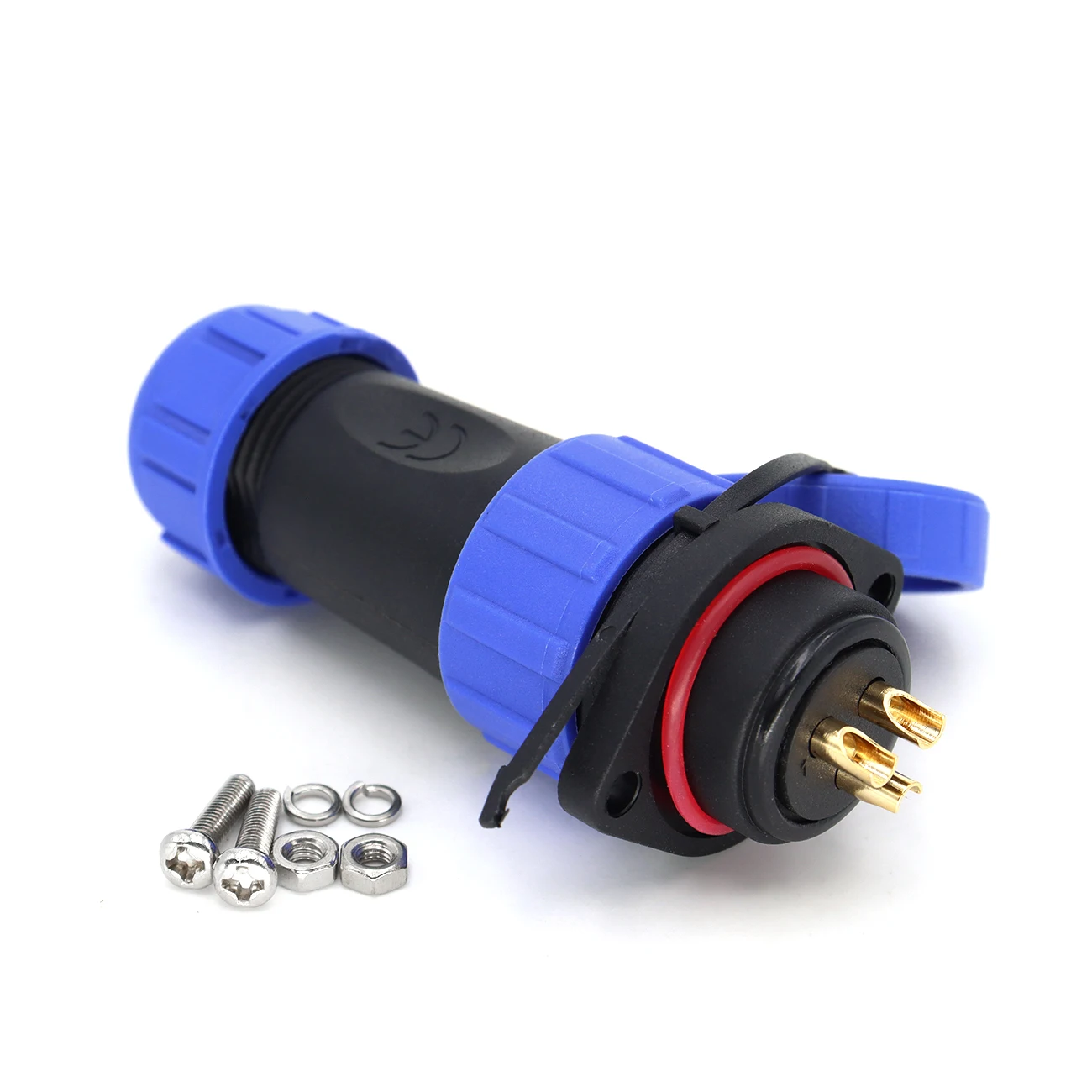 SP13/SP17/SP21 2-12Pin IP68 Waterproof Panel Mounting Connector Industrial Cable Equipment Power Line Communication Cable