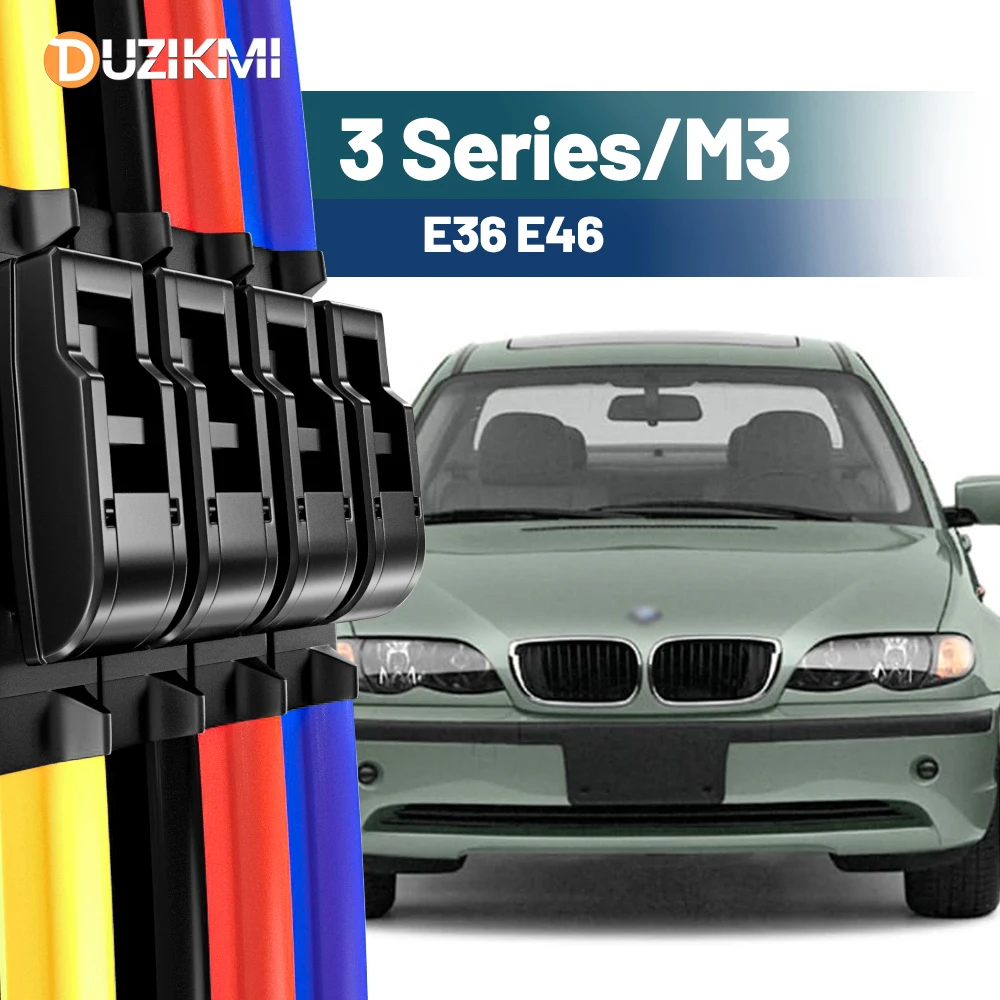 

Для BMW 3 серии M3 E36 E46 1991-2006 1999 2000 2001 2002 2003 2004 2005 2 шт. щетки стеклоочистителя переднего стекла красный синий