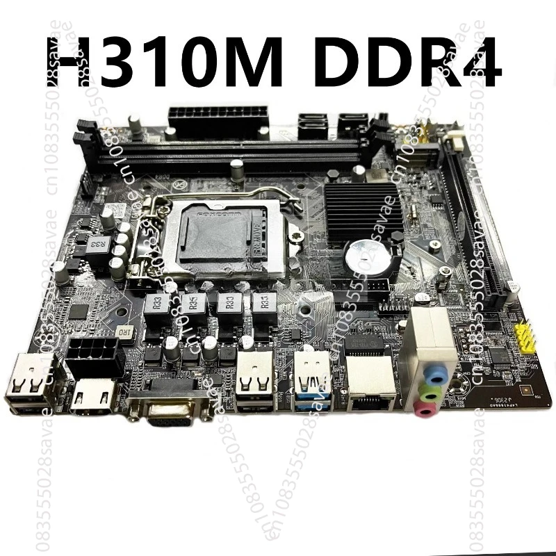 اللوحة الأم H110 H310 DDR4 اللوحة الأم لسطح المكتب تدعم اللوحات الأم من الجيل السابع والثامن والتاسع