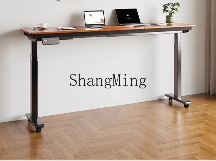 

FGnew model Electric Lifting Table Adjustable Solid Wood Computer Desk Children's Home Office Writing Desk Study Table