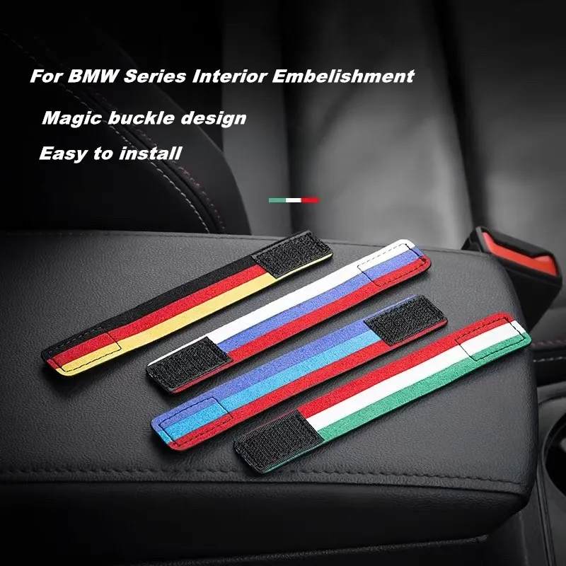 Seude Car Steering Wheel Return Marking Center Line Cover Trim Sticker For BMW 1 2 3 4 5 6 7 Series X1 X2 X3 X4 X5 X6 X7 G05 G06