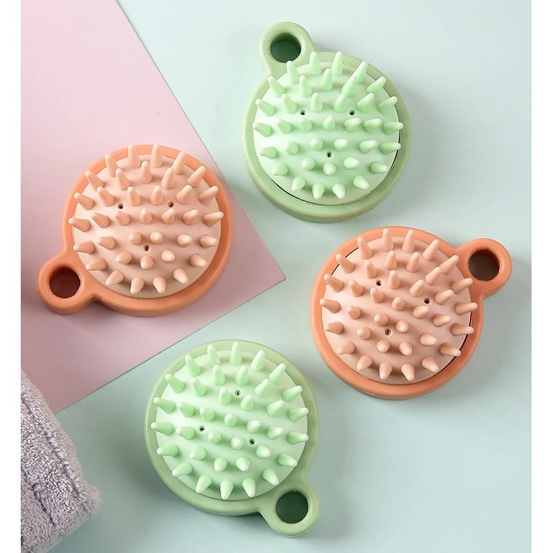 أحدث فرشاة شامبو من السيليكون، مشط تدليك فروة الرأس، تنظيف فروة الرأس بشكل جيد، فرشاة تدليك الجسم، أداة تصفيف الشعر في الصالونات