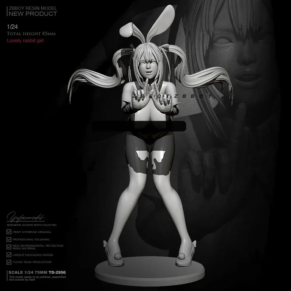 

1/24 Resin model kits figure beauty colorless and self-assembled TD-2956 special offer