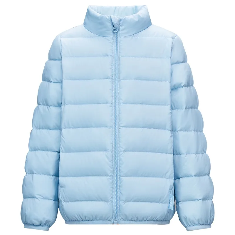 Winter -20 Degree Russian Junior Boys Down Jackets Children Lightweight Down Jacket for Girls and Boys 90% White Duck Down Coats