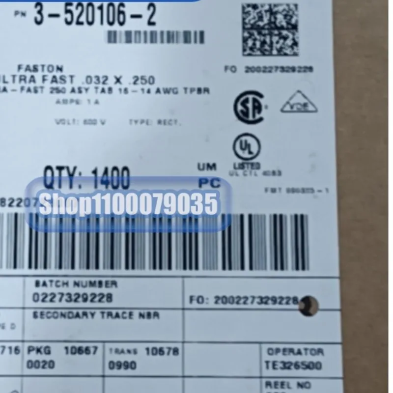 

100pcs/lot 3-520106-2 505151-0200 54001801 5-965906-6 6098-7892 6098-7895 7116-4780-02 connector new original