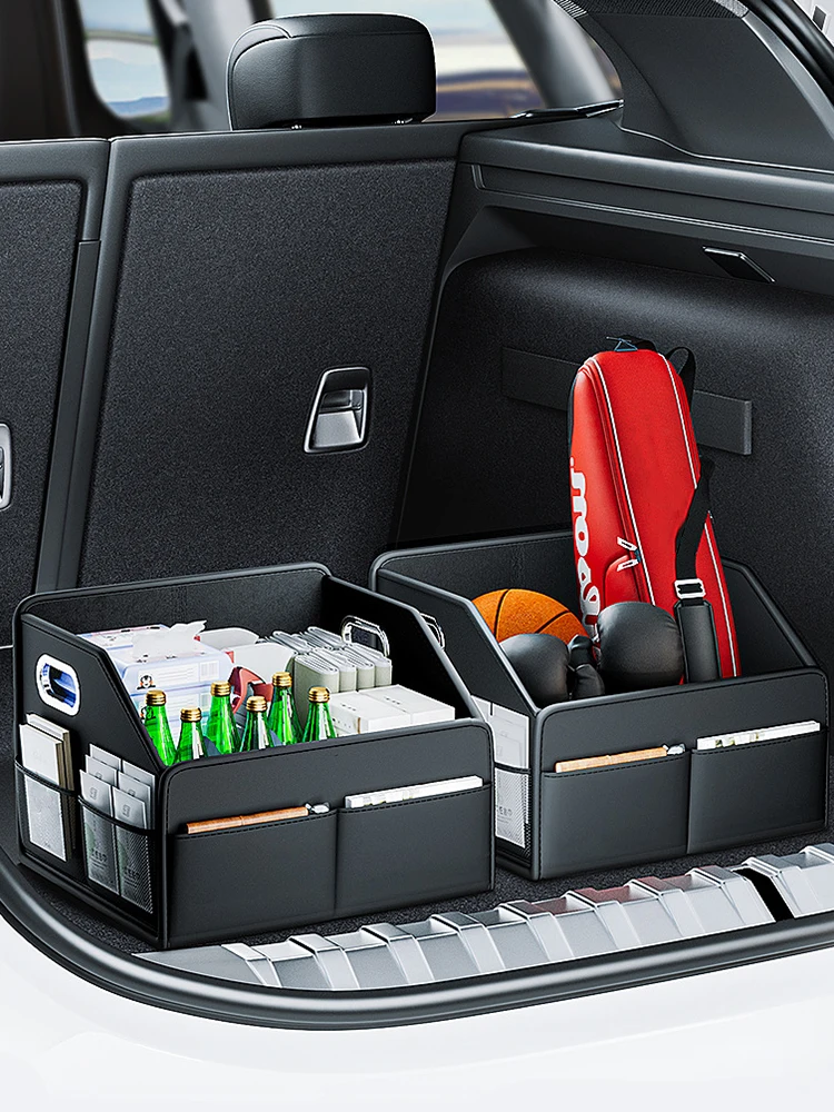 Car trunk storage and storage box, car mounted artifact, car use sorting trunk, car interior folding box, complete set of suppli