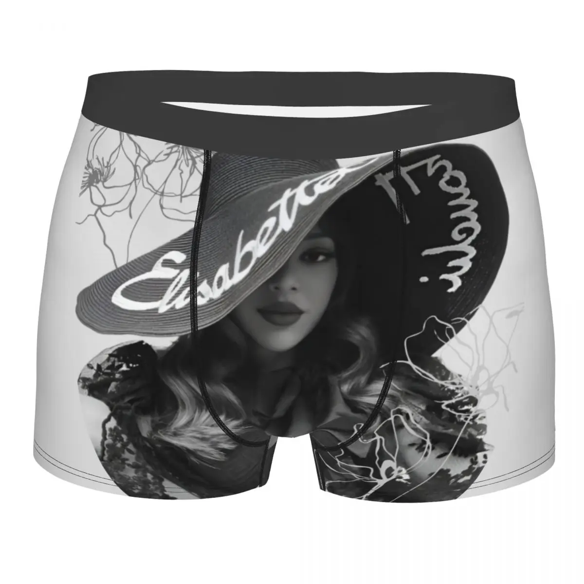 Custom Germany Ayliva Singer And Musician Underwear Men Breathbale Boxer Briefs