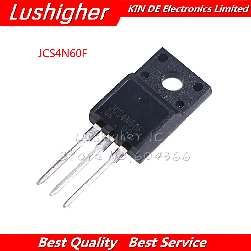 10PCS JCS4N60F TO220F 4N60F TO-220F 600V 4A