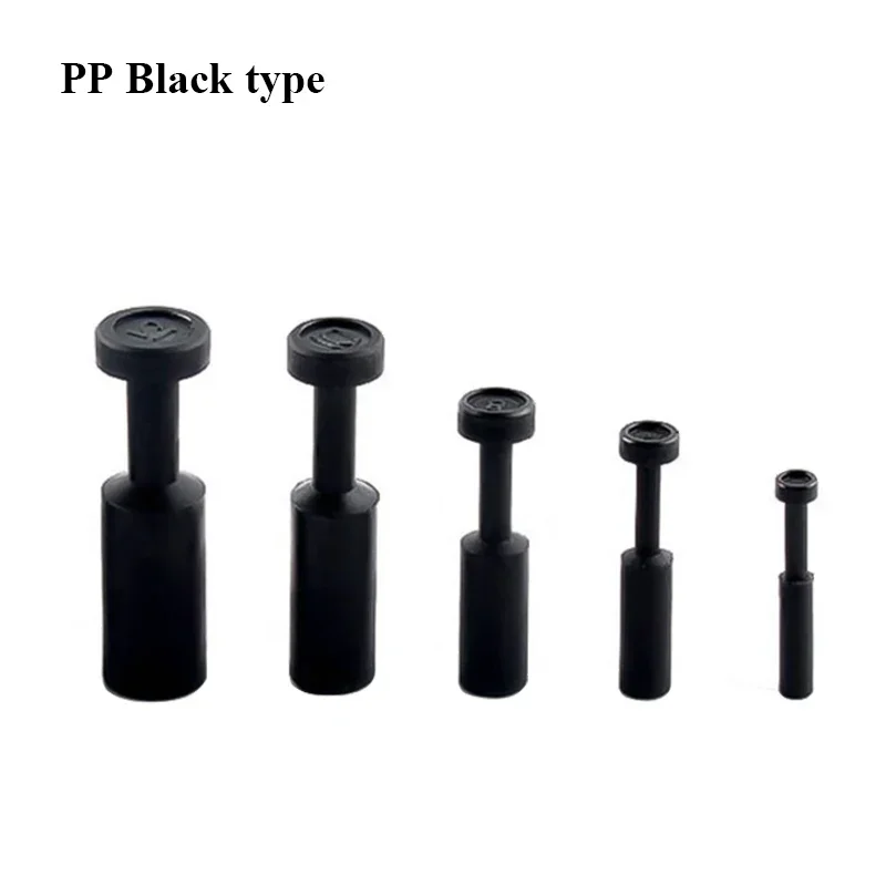 5PCS /Lot Pneumatic Blanking Pipe End Cup Plug Plugs Air Hose Tube Push Fit Connector Plastic PPF PP4 /6/8/10/12mm