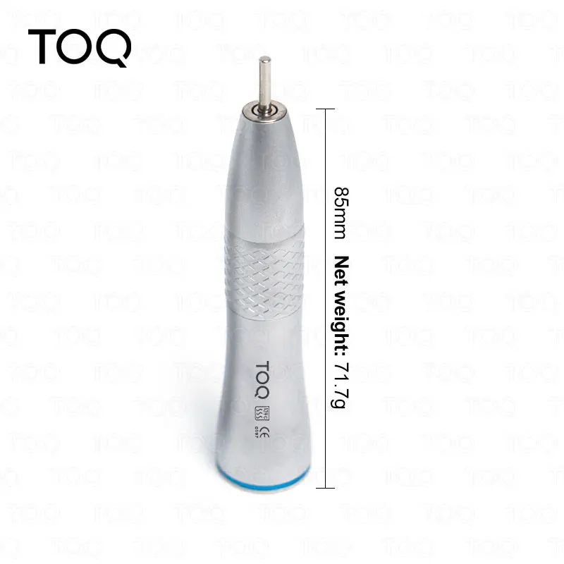 Manipolo dentale a bassa velocità manipolo dritto per turbina ad aria con getto d'acqua interno manipolo dentale
