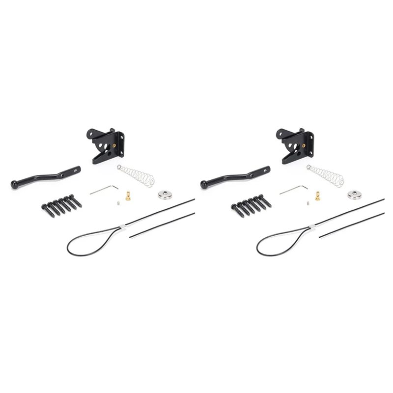 

ABSE-2X самоблокирующаяся защелка для деревянного забора, сверхмощный стальной пружинный трос, фурнитура для ворот, замок для ворот