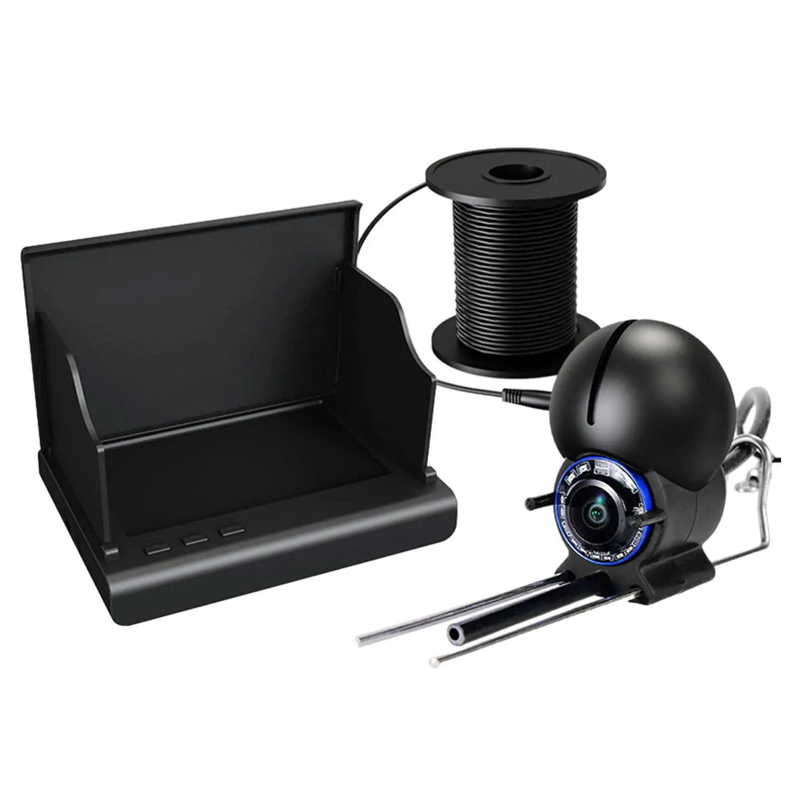 Video Fishing Finders LCD Monitor for Water Sports Ice Fishing Kayak Fishing