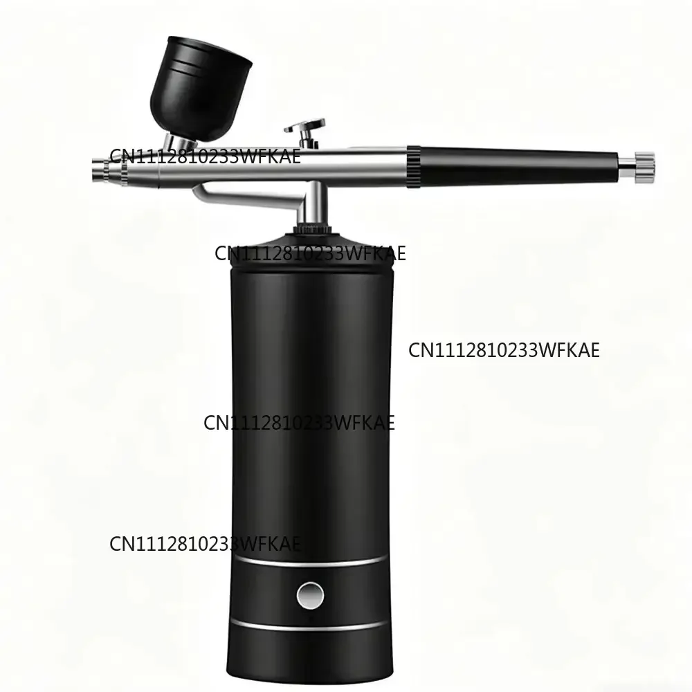 Airbrush Compressor Kit, Portable Airbrush Paint Spray Mini Spray Gun Wireless Air Brush Painting Airbrush Kit with Compressor