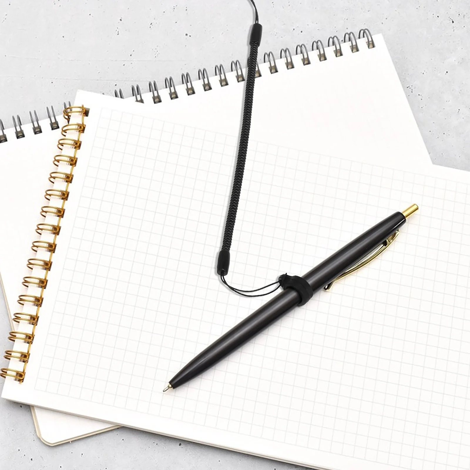 

10Pcs Stylus Pen Leash Anti Lost Spring Rope Retractable Cord Lanyard Secure Tether for Handwriting and Touchscreen Pens