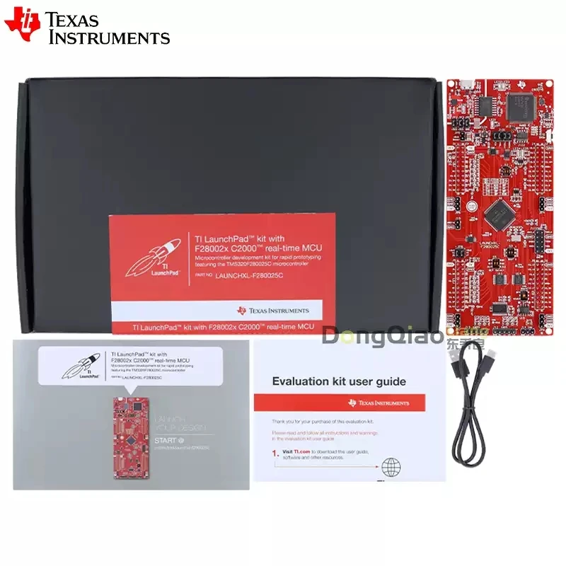 LAUNCHXL-F280025C Kit de Desarrollo LaunchPad con MCU C2000 en Tiempo Real, Original y Oficial de Texas Instruments, F280025C