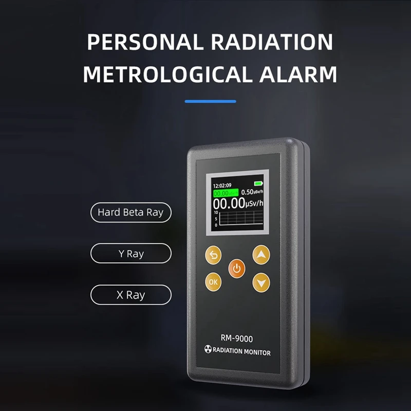 

Nuclear Radiation Detector Portable Radioactive Tester Geiger Counter X Γ Β Ray Detecting For Pools, Drinking Water