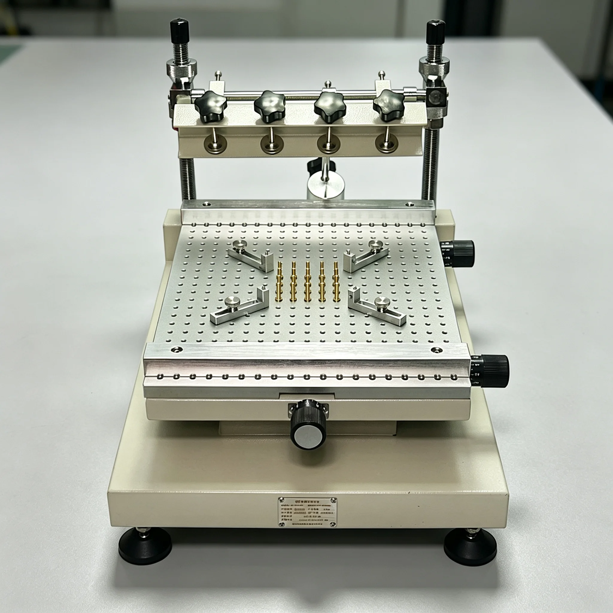 SMT Manual Solder Paste Screen Stencil Printer ZB3040H High Precision Soldering Tool for Electronics Assembly