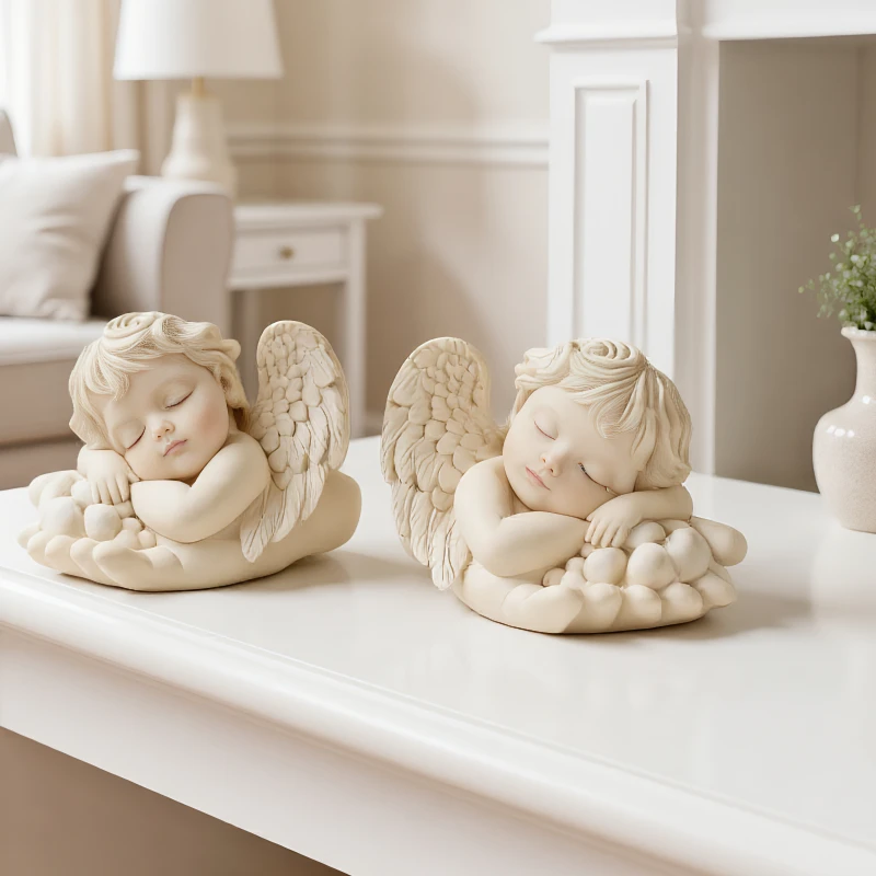 

DIY Angel Doll Silicone Candle Mold Scented Diffuser Stone Ornament Soap Molds for Candles Making Supplies Moldes De Silicona