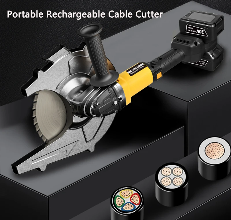 Brushless Lithium Electric Cable Saw, Portable Electric Cable Cutter, Hydraulic Wire Cutter, Special Cable scissors