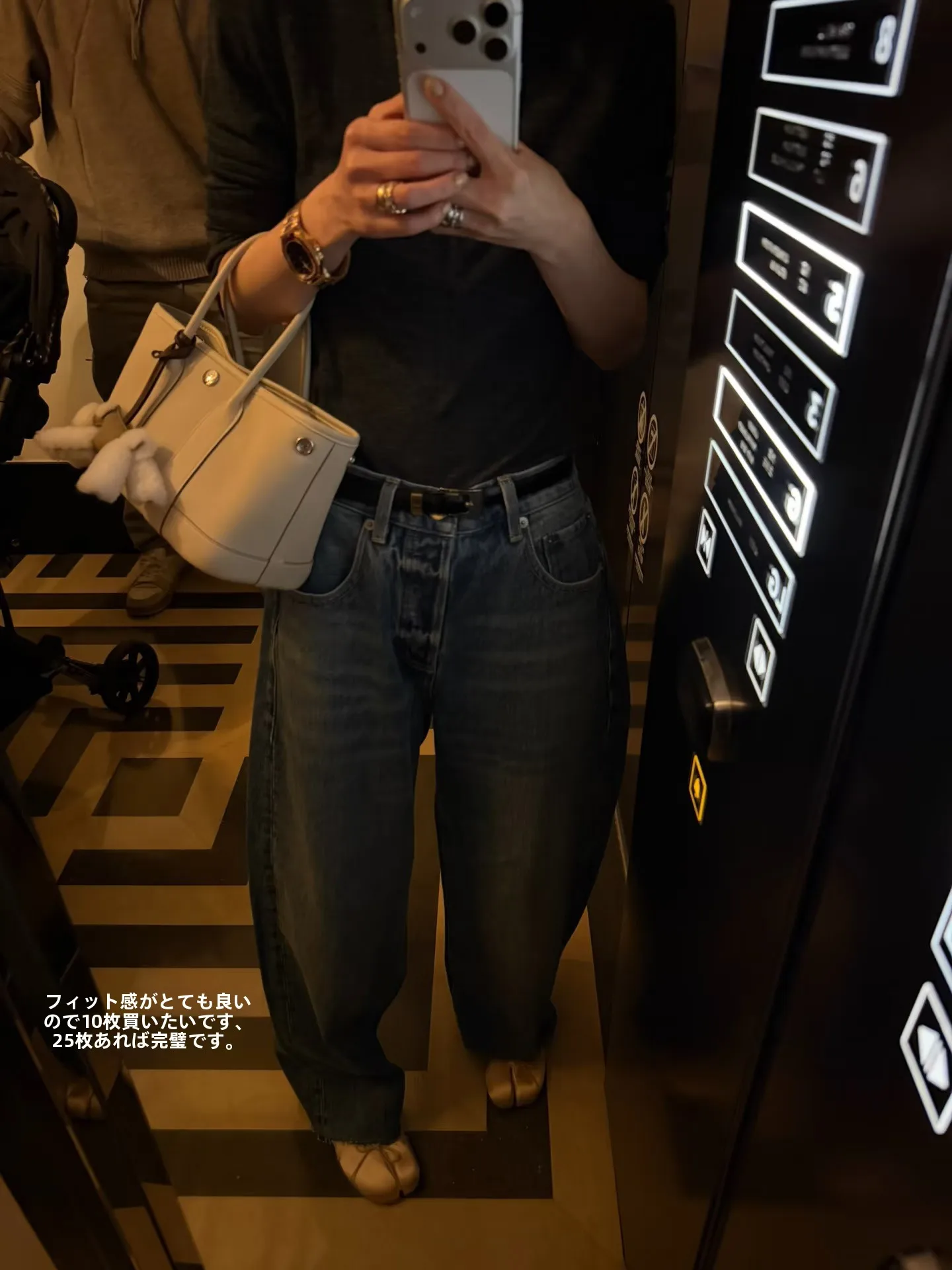 

Ayuko Heavyweight Washed Vintage Loose Silhouette Micro Wrinkle Type Wide Leg Jeans Women's Spring Natural Waist Straight Cut