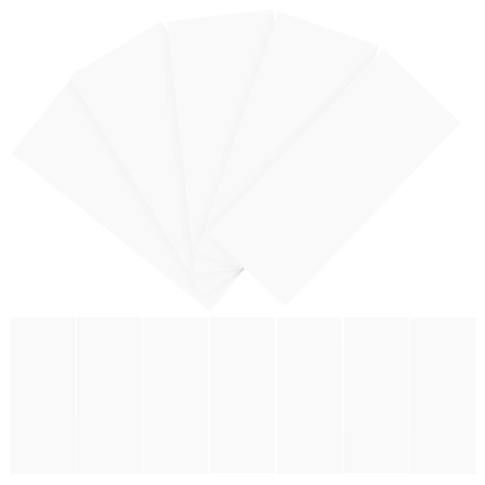 100 Uds No 7 bolsa protectora para billetes coleccionistas de sellos sobres transparentes para efectivo soporte conmemorativo de plástico pequeño álbum de fotos