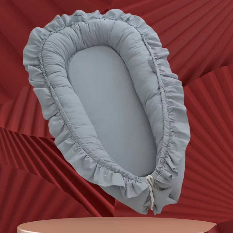 

Съемное детское спальное гнездо – кровать в кровать с подушкой и безопасный матрас, подходящий для детской кроватки/колыжка/путешественной кроватки для малышей