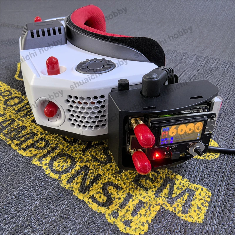 5.8G 1.2G Dual-Band AV IN Input Lossless Modification Low-Voltage Alarm Adapter Module for HDZERO 2/1 FPV Goggles DIY Parts