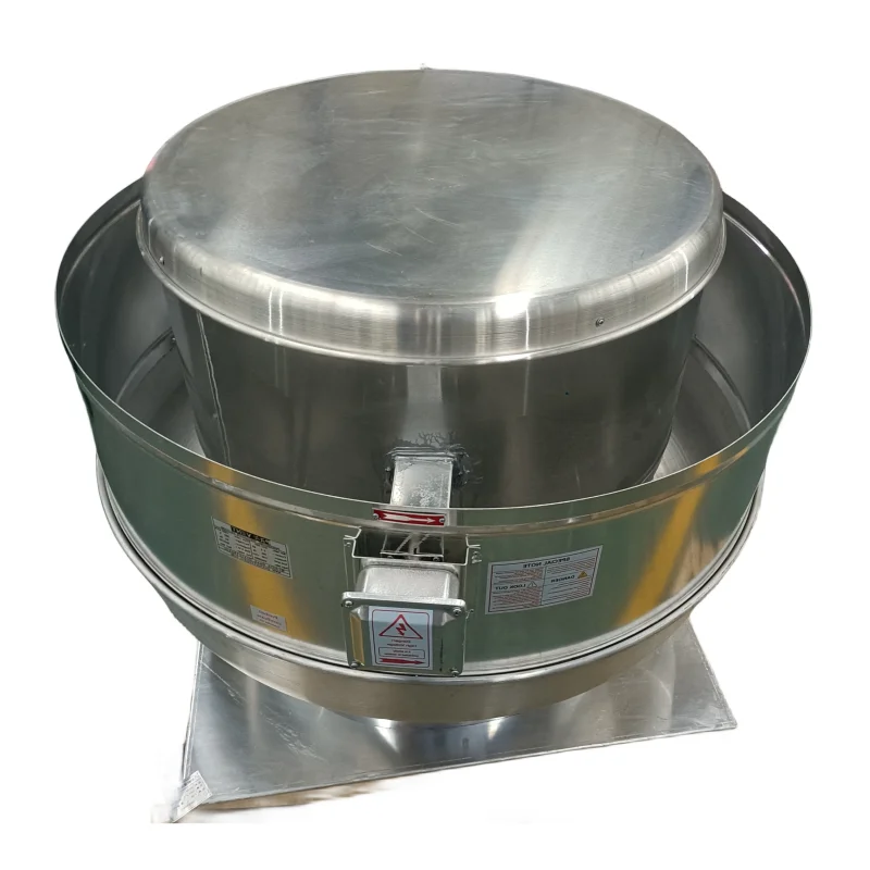 

220V 1500-2500CFM Stainless Steel Blade Centrifugal Roof Fan For Food Truck & Kitchen Exhaust