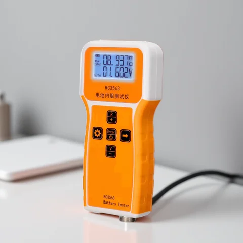 RC3563 Batterispännings-internresistansmätare Högprecisions-tritium-litiumjärnfosfat 18650-batterimätare Ohmmeter 10 best sales batteriets interna resistansmätare - №4