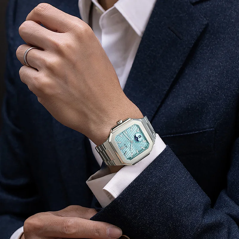 Reloj CARNIVAL Mens Business Mechanical Watches Brand Luxury Automatic Movement Wristwatches for Man Waterproof Men Montre Homme - view 2