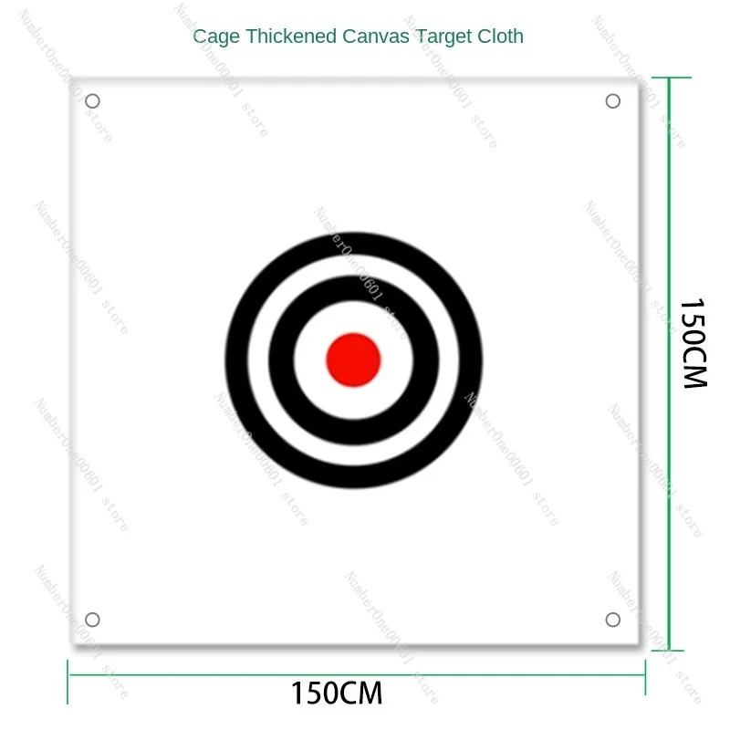 

1,5 м сеть для тренировок по гольфу, забавная ткань Bullseye Swing, многоцелевая ткань для игры в гольф, парусина для специальных ударов