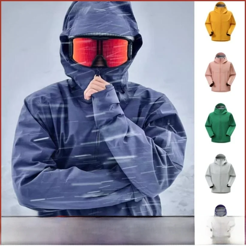 

Premium Fce Lined Soft ell Jaet for Men And Women Outdoor Autumn Winter High Windproof And Waterproof Youth Faion