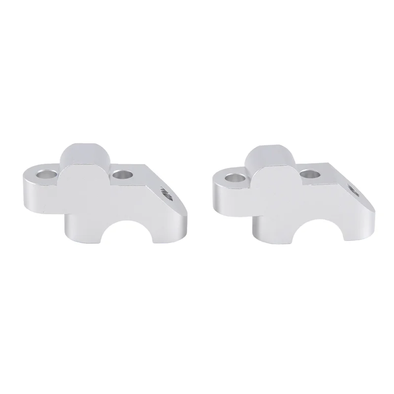 

NEW-Motorcycle Parts Handlebar Riser Drag Handle Bar Clamp Extend Adapter For Honda CB750 Hornet 2023- CB 750(Silver)