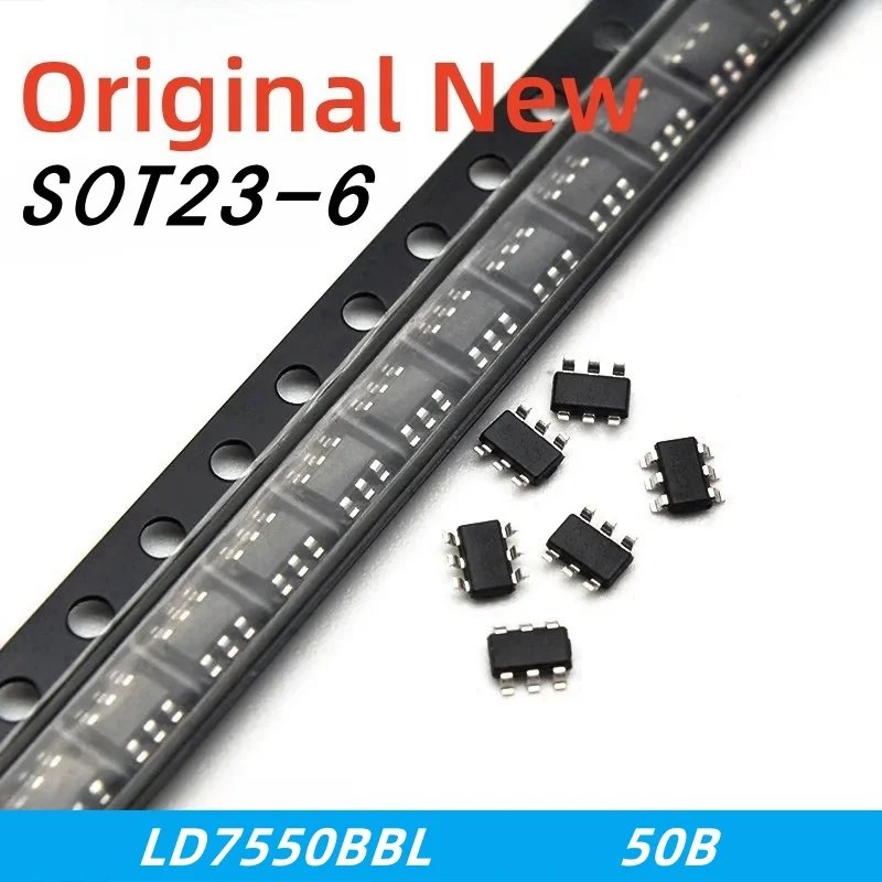 10pcs 100% New LD7550BBL LD7550BB LD7550B LD7550 50B SOT23-6 Chipset