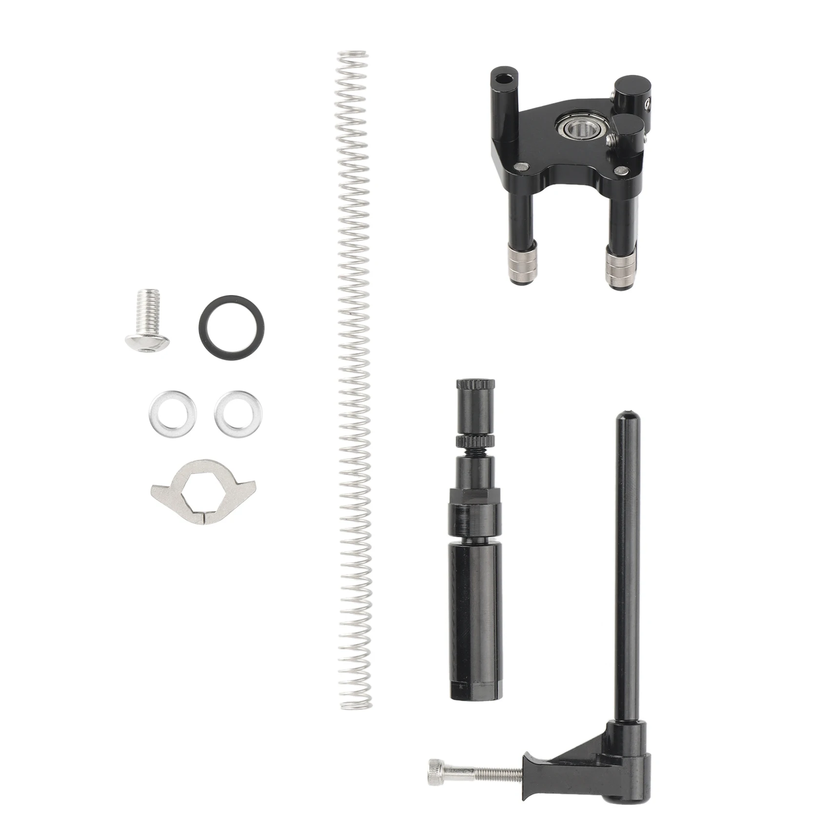 

Для набора переключателей Brompton, цепной толкатель, пружинный одиночный/внутренний 3 переключающих внешних переключателей, черный