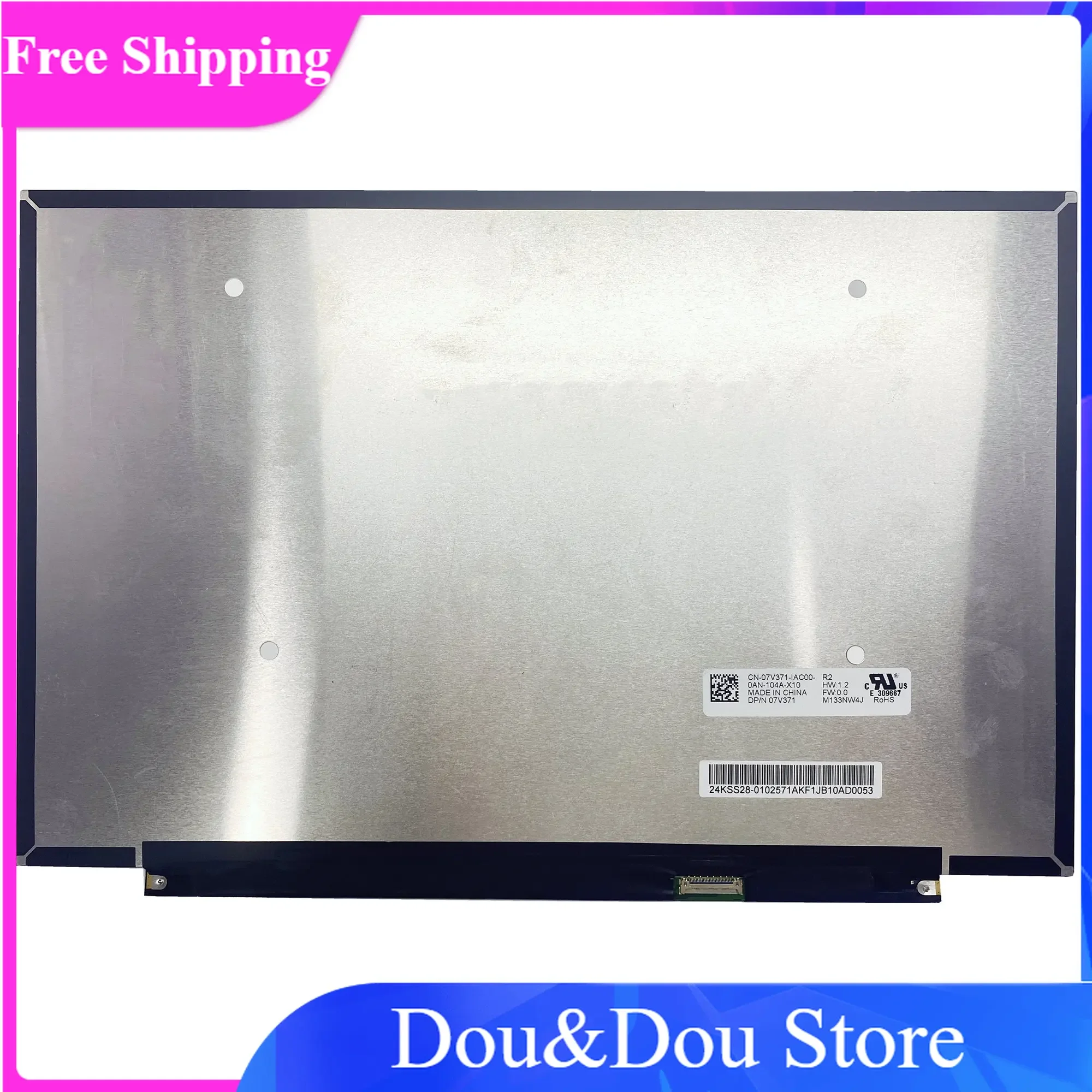 

M133NW4J R2 fit B133UAN01.1 NV133WUM-N60 03FNDY M133NW4J R2 IPS 30PINS Laptop Display Panel Slim