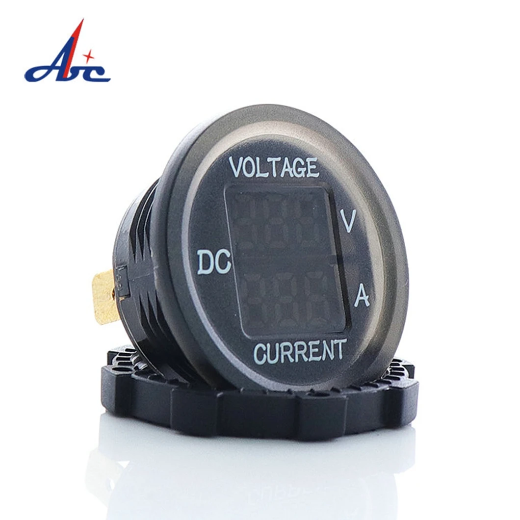 ABILKEEN High Quality Fireproof PC Shell Digital Display Voltmeter and Ammeter Rate 5-48V 0-10A LED Digital Display Meter