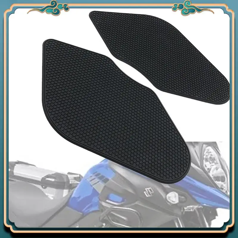 

Latest For Suzuki V-Strom 650 ABS XT 2017-2023 Motorcycle Gas Tank Side Traction Knee Grip Protector Sticker Anti Slip Pad Acces