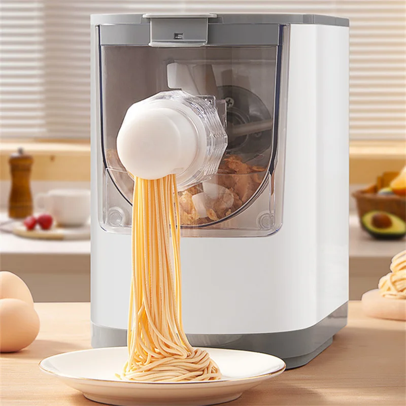 Automatic Pasta Maker Household Pasta Noodle Maker Dumpling Intelligent Noodle Making Machine Electric Dough Mixer 13 Molds