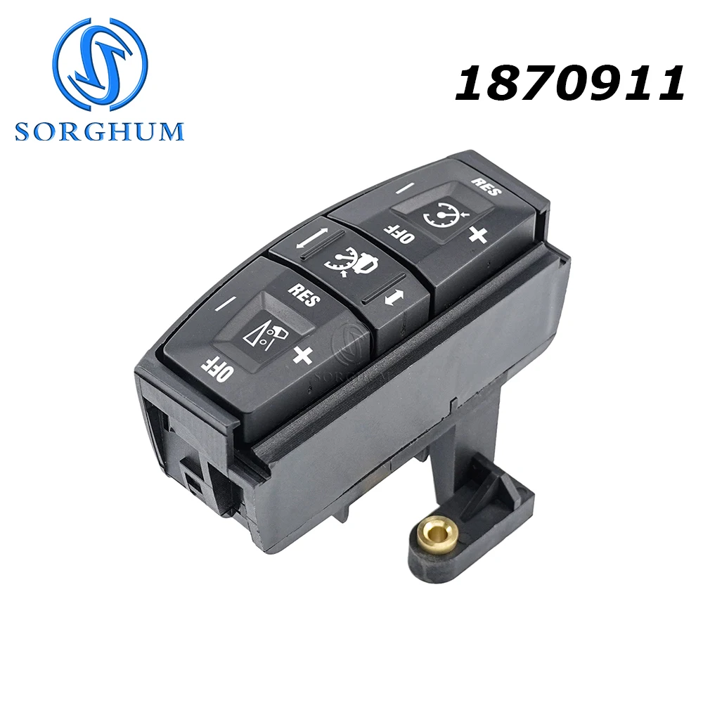 

SORGHUM 1870911 Truck Steering Wheel Switch Panel For Scania Lower P G R T Series Spare Parts 180079