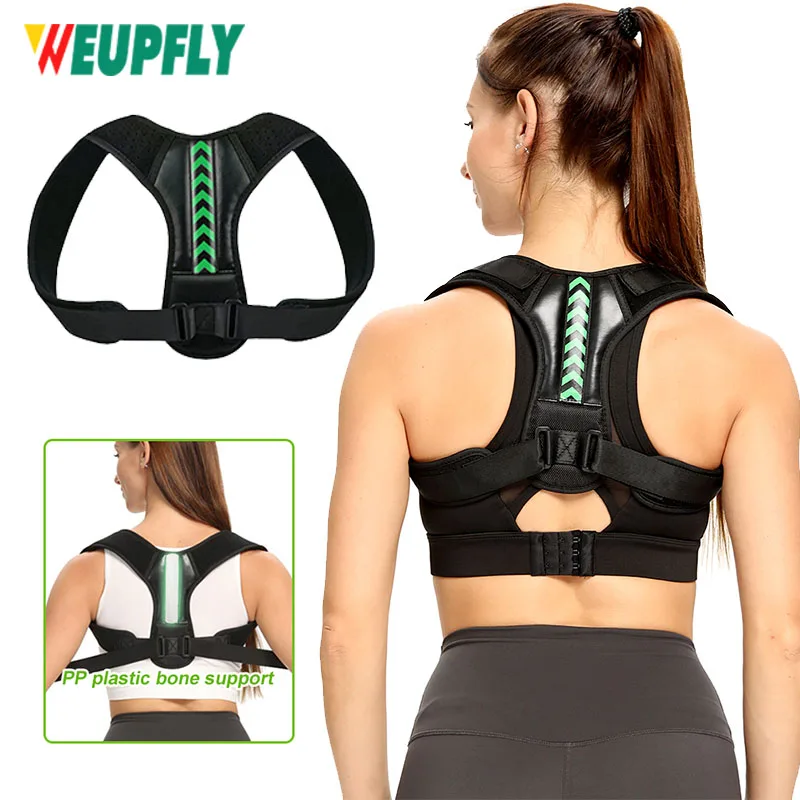 Posture Corrector for Men and Women,Upper Back Brace for Clavicle Support,Adjustable Back Straightener and Providing Pain Relief