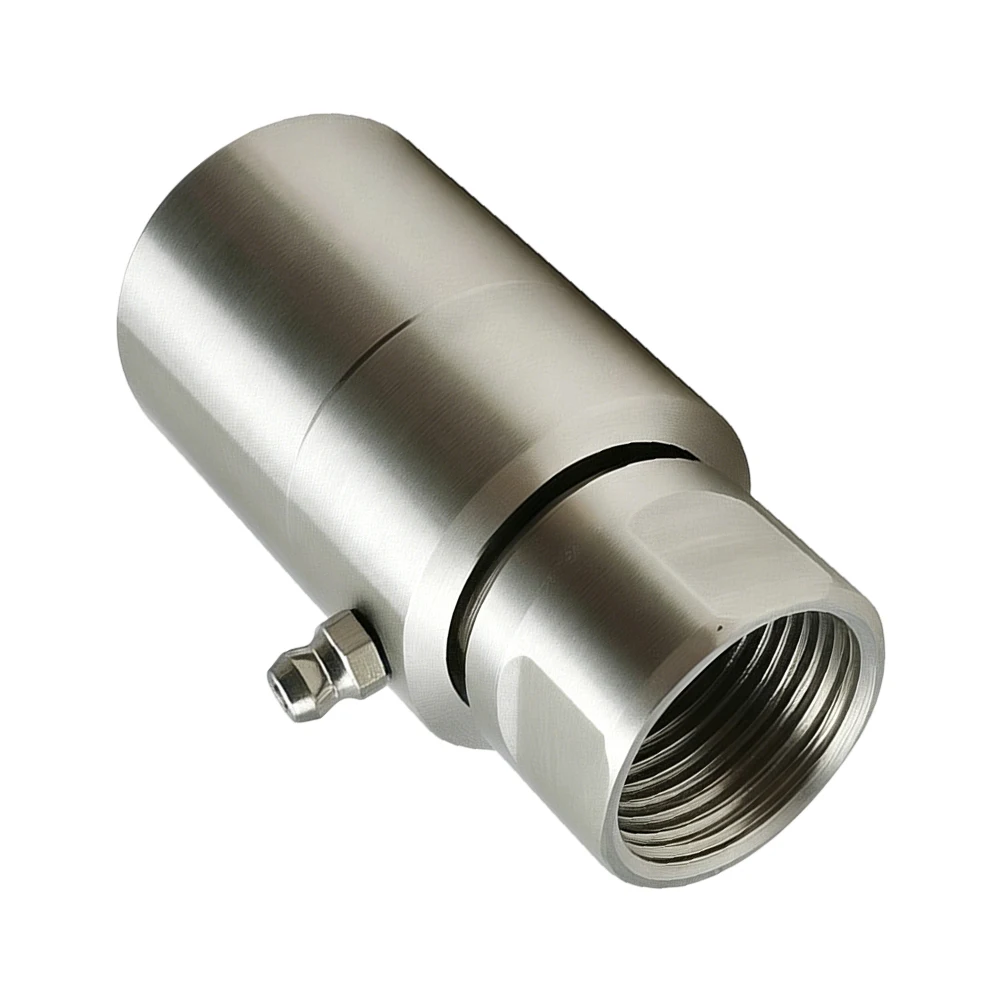 High Pressure Hose Replacement 5000 PSI Swivel 29mm 1.14in Diameter Swivel Joint Adapter Double Internal Teeth