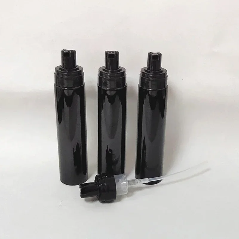 10/20pcs 100ml Black Foaming Pump Bottle Facial Cleanser Portable Plastic Foam Bottles Refillable Lotion Shampoo Dispenser