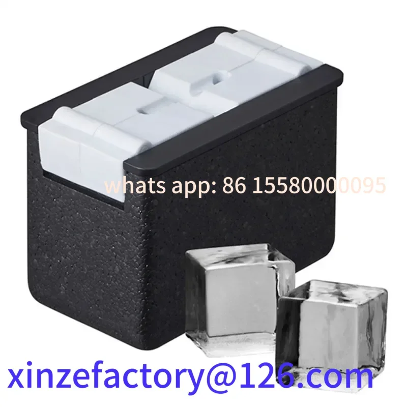 

Customizable Crystal Clear Ice Ball Maker Home-made Ice Cube Trays Reusable Spherical Whiskey Tray Mould Round Heart Square