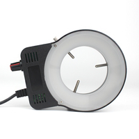 LED USB Output Adjustable DC 5V Shadowless Ring Light Iluminator Lamp For Industry Stereo Microscope Industrial Camera