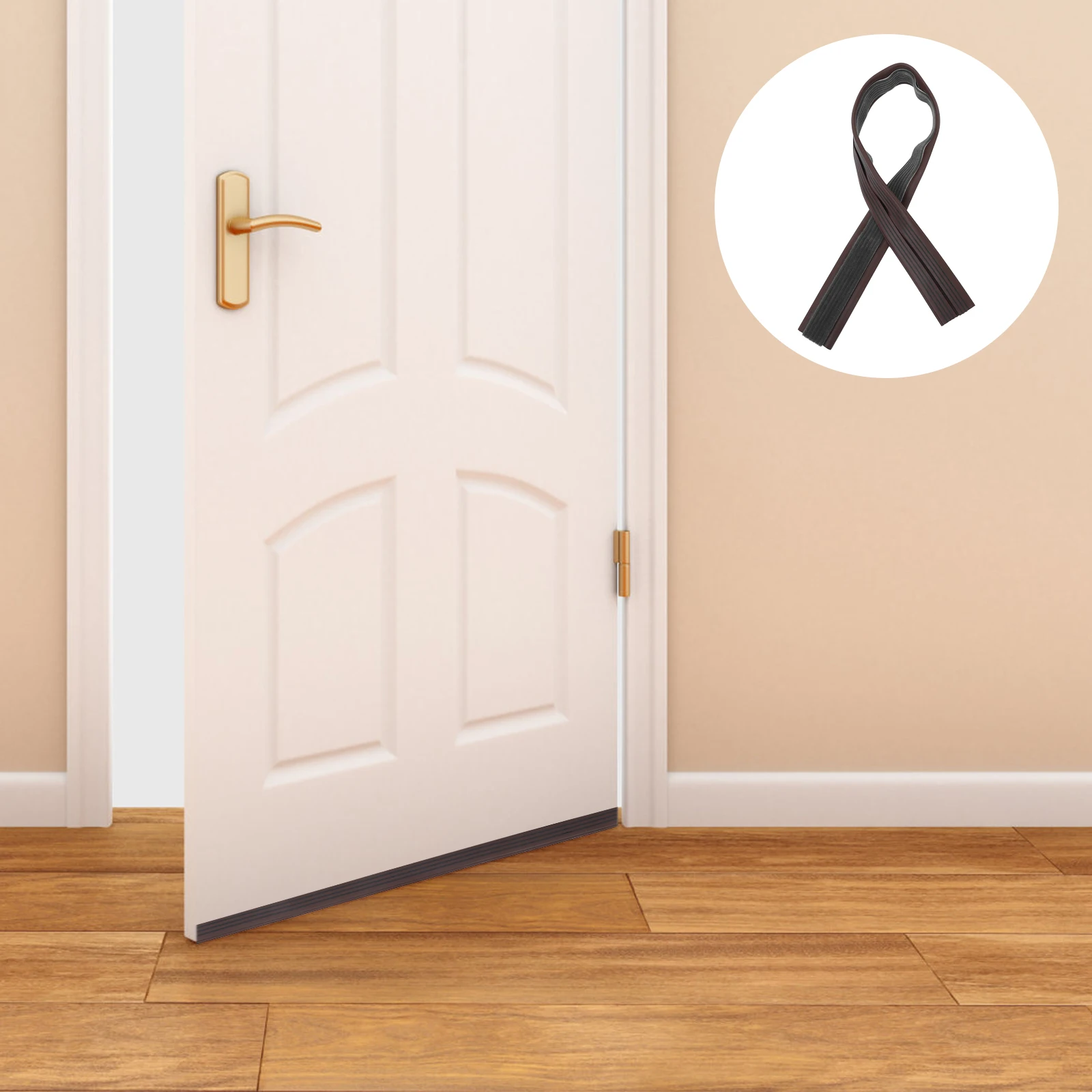 

Sealing Strip Soundproof Insulation Windproof Weather For Door Gaps Garage Entry Home Office Easy Install Block Noise Gap Seal