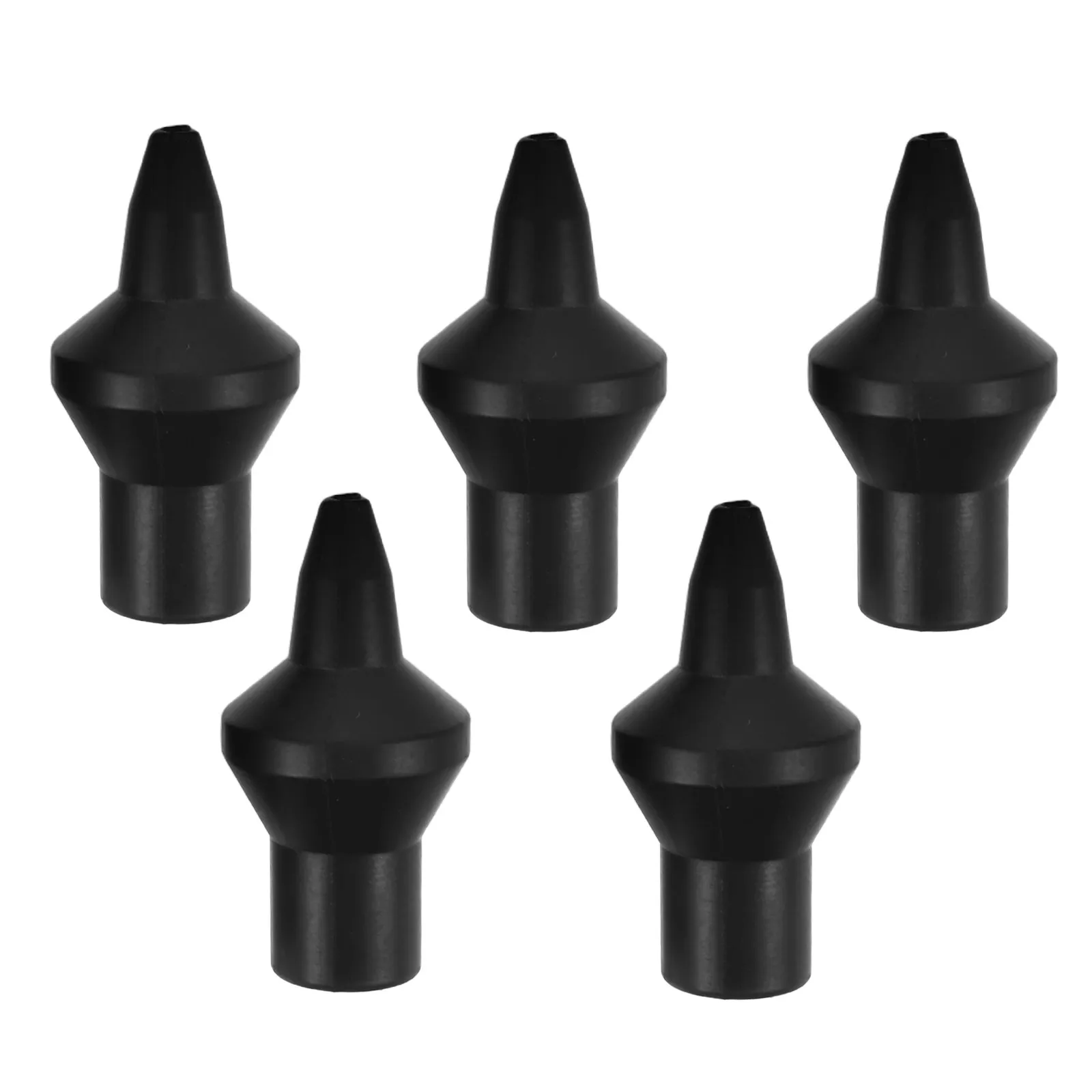 

5Pcs Heavy Duty Tapered Evap Smoke Machine Cone Adapter Set for Automotive Intake Exhaust Leak Detection Universal Diagnostic