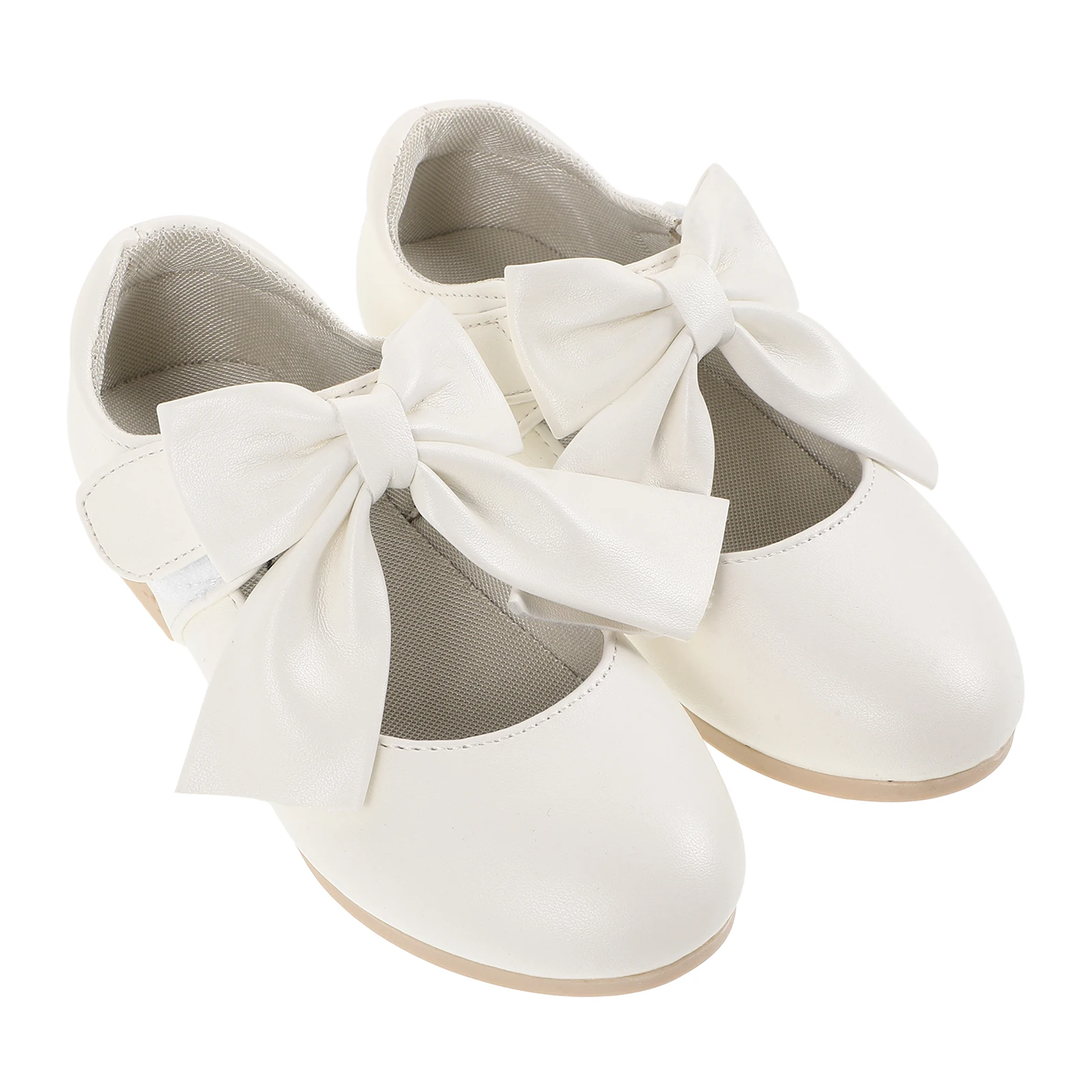 

Shoes Bowknot Girls Dance Children Performance 27 Code 16 4cm Rubber Breathable Comfortable NonSlip Sole Fine