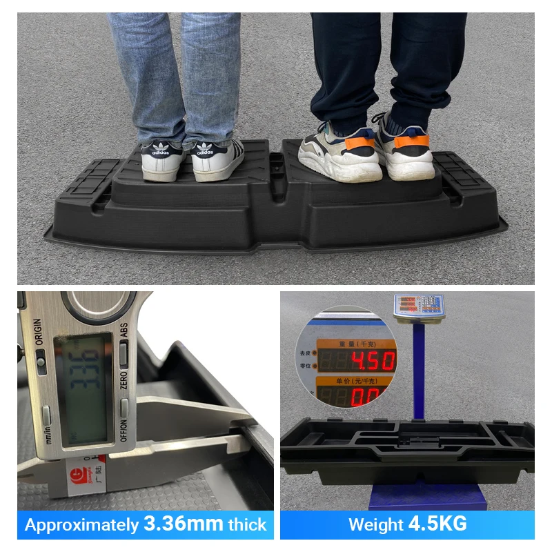 لهوندا CR-V CRV 6th Gen 2023 2024 2025 ABS البلاستيك سيارة الخلفي الجذع صندوق تخزين الجذع المنظم علبة البضائع الملحقات #6