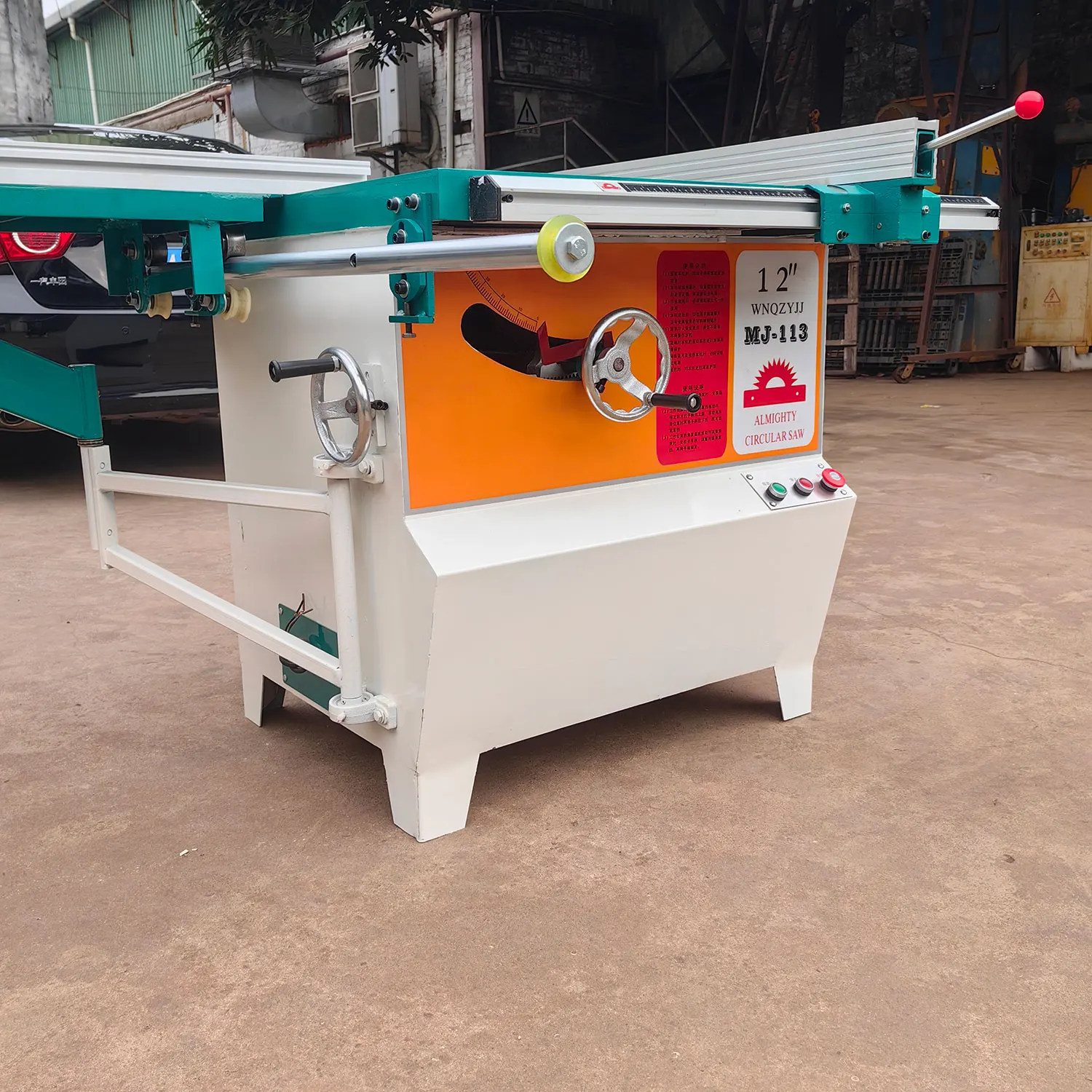 MJ113  Woodworking Machine Shaft Angle Without Pusher Tilting Arbor Wood Circular Saw Machine